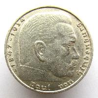 Deutschland 2 RM 1938 B