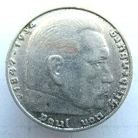 Deutschland 2 RM 1938 D