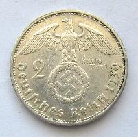 Германия 2 RM 1939 G