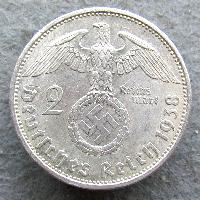 Německo 2 RM 1938 A
