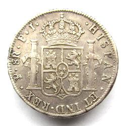 Spanien 8 Real 1823