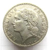 Frankreich 5 Franken 1933
