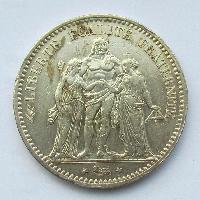 Франция 5 франков 1873 A