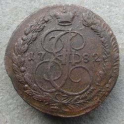 5 Kopeken 1782 EM