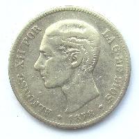 Španělsko 5 pts 1878