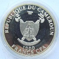 Камерун 1000 франков 2012
