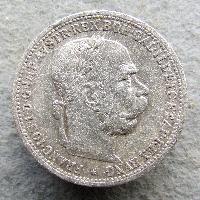 Rakousko-Uhersko 1 korona 1899