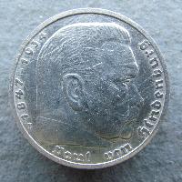 Germany 5 RM 1937 E