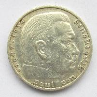 Germany 5 RM 1936 F