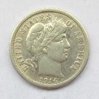 Vereinigte Staaten 10 c 1914