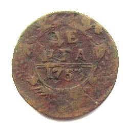 Denga (1/2 kop.) 1753