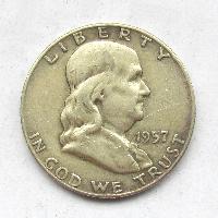 Vereinigte Staaten 1/2 $ 1957 D