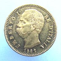 Italien 20 Lire 1882