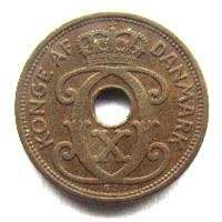Denmark 1 ore 1928