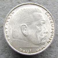 Německo 2 RM 1939 D
