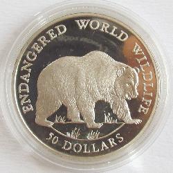 Cookinseln 50 Dollar 1990