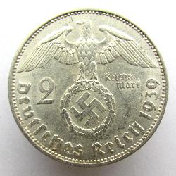Deutschland 2 RM 1939 J
