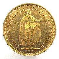 Österreich-Ungarn 10 Korun 1907 KB