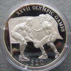 Liberia 20 Dollar 2000