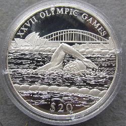 Liberia 20 Dollar 2000