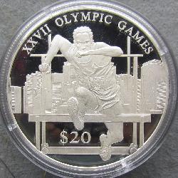Liberia 20 Dollar 2000