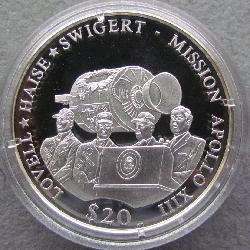 Liberia 20 Dollar 2000