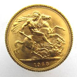 Great Britain Sovereign 1968