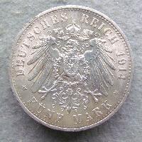 Preußen 5 M 1914 A