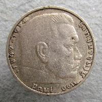 Germany 2 RM 1937 A