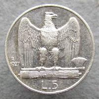 Itálie 5 L 1927