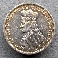 Lithuania 10 litas 1936