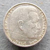 Deutschland 5 RM 1936 A