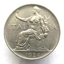 Italien 1 Lira 1924