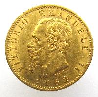 Itálie 20 lir 1862