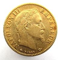 Frankreich 10 Frank 1867 А