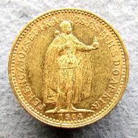 Австро-Венгрия 10 крон 1904 КВ