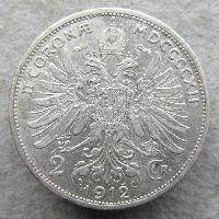 Rakousko-Uhersko 2 korona 1912