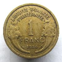Frankreich 1 Frank 1934
