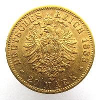 Preußen 20 Mark 1888 A