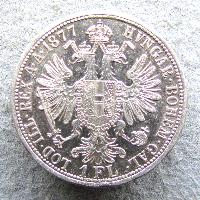 Rakousko-Uhersko 1 FL 1877