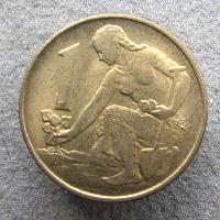 Tschechoslowakei 1 CZK 1989