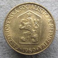 Tschechoslowakei 1 CZK 1989