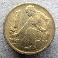 Tschechoslowakei 1 CZK 1977