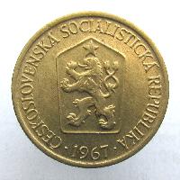 Tschechoslowakei 1 CZK 1967