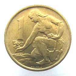 Tschechoslowakei 1 CZK 1967