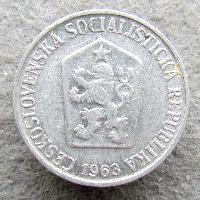 Československo 5 haléřů 1963