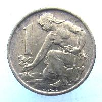 Tschechoslowakei 1 CZK 1964