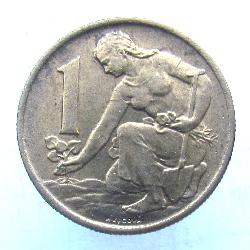 Tschechoslowakei 1 CZK 1964