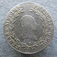 Österreich-Ungarn 20 kreuzer 1806 B