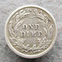 США 10 cent 1911